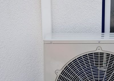 klimaanlage splitgerät außen installiert
