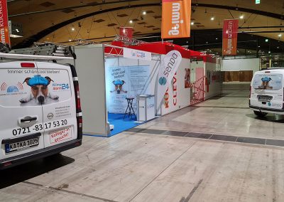 Messestand Klimaalarm24 auf der Offerta Karlsruhe