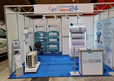 Messestand Klimaalarm24 auf der Offerta Karlsruhe