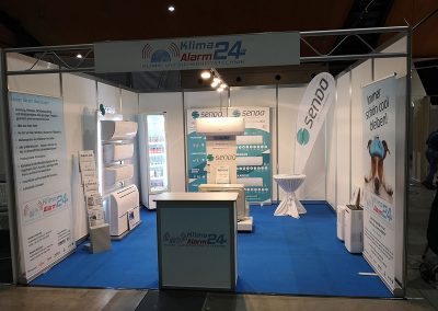 Messestand Klimaalarm24 auf der Offerta Karlsruhe