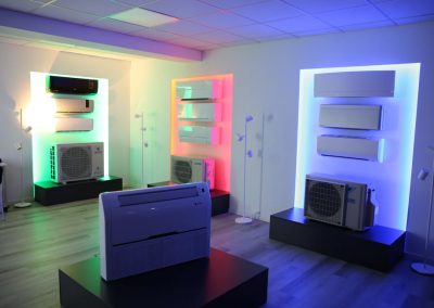Showroom und Ausstellung Klimaalarm24 in Rheinstetten - Ausstellung von Multi Split Klimageräten