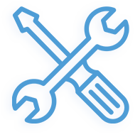 Schraubenzieher und Schraubenschlüssel